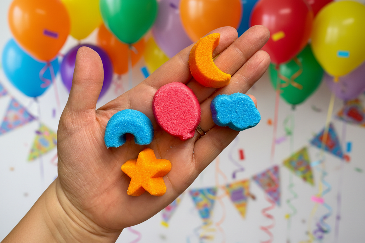 Mini bombes de bain CIEL EN FÊTE