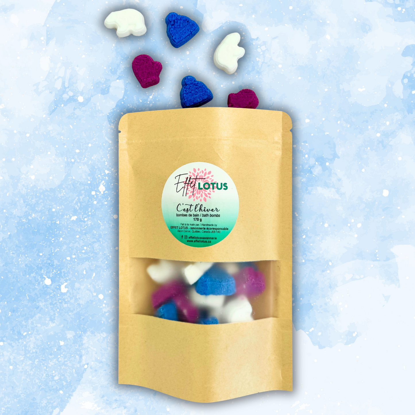 Bombes de bain MINI D’HIVER