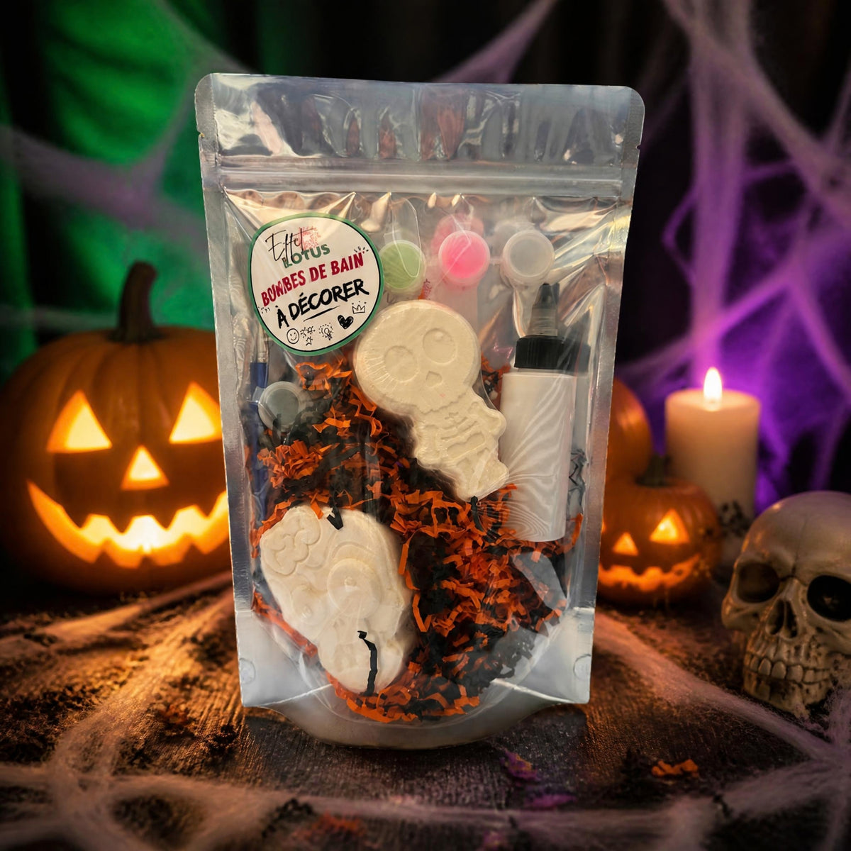 Trousse créative d’HALLOWEEN - bombes de bain à décorer