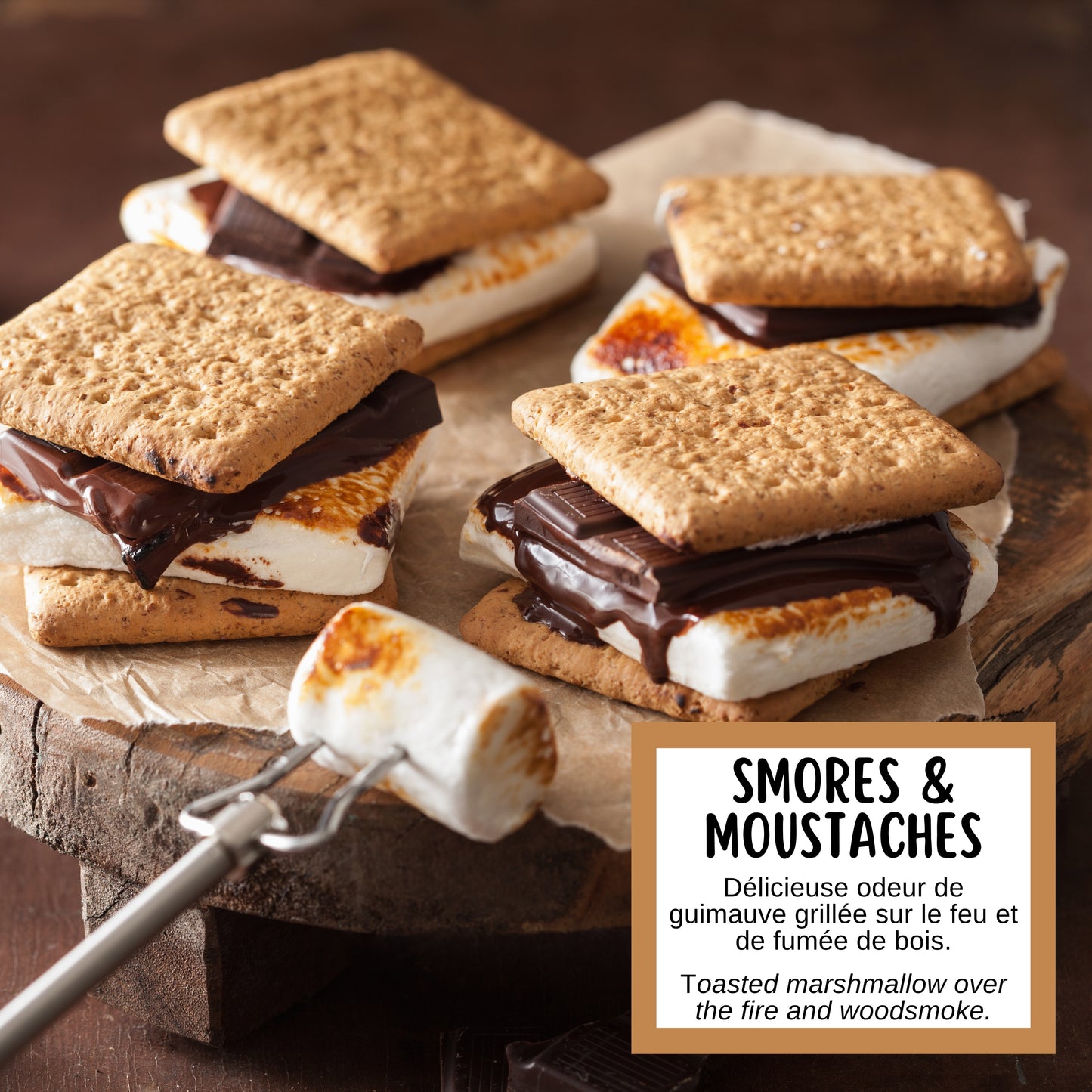 Savon SMORES & MOUSTACHE