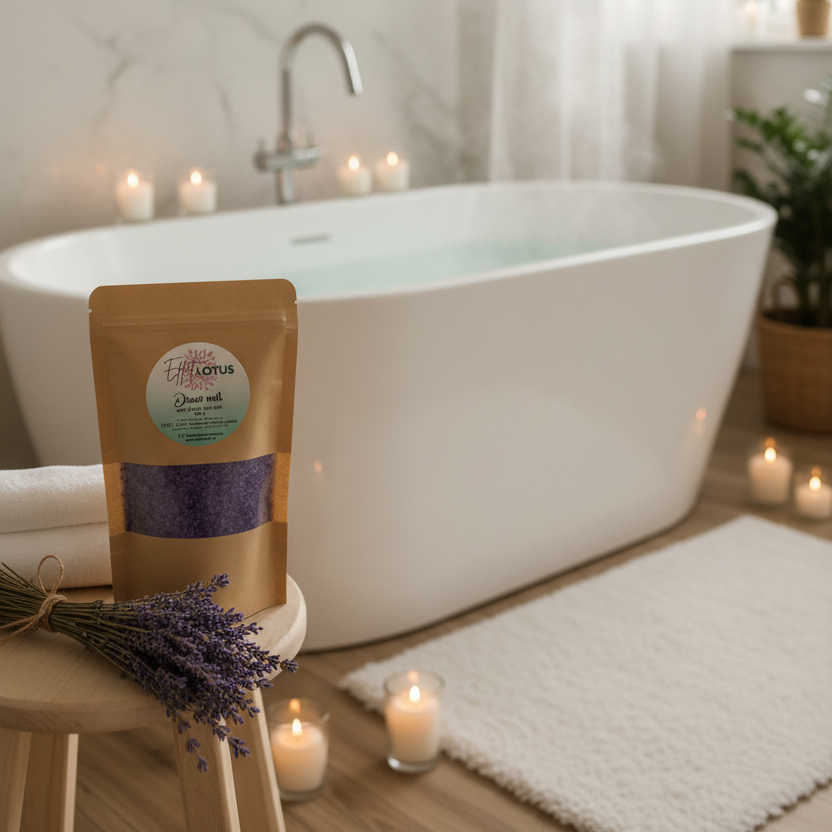 Sels de bain DOUCE NUIT (lavande)