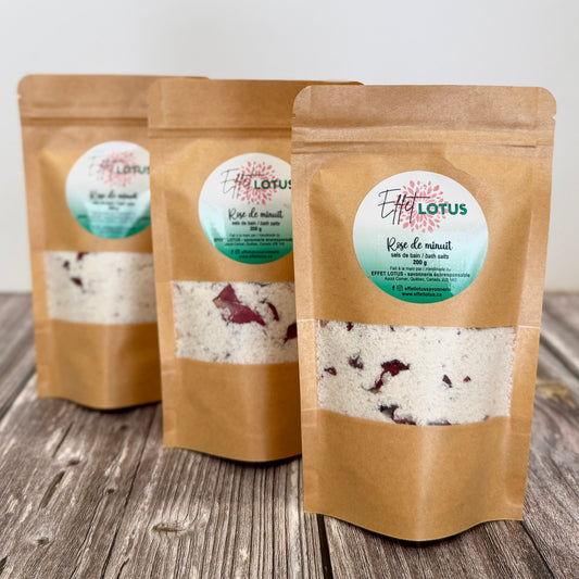 Sels de bain ROSE DE MINUIT