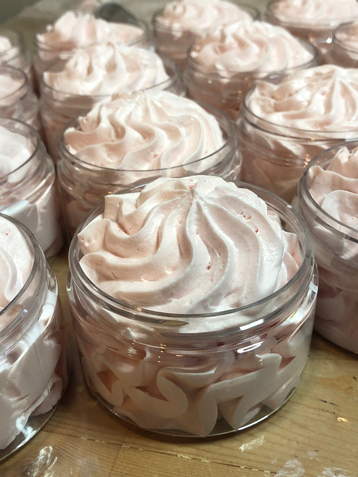 Beurre corporel fouetté