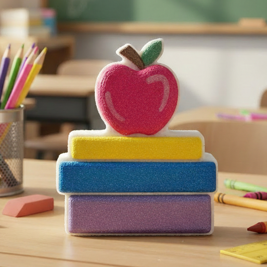 Bombe de bain POMME STUDIEUSE