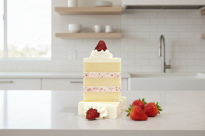 Savon SHORTCAKE AUX FRAISES