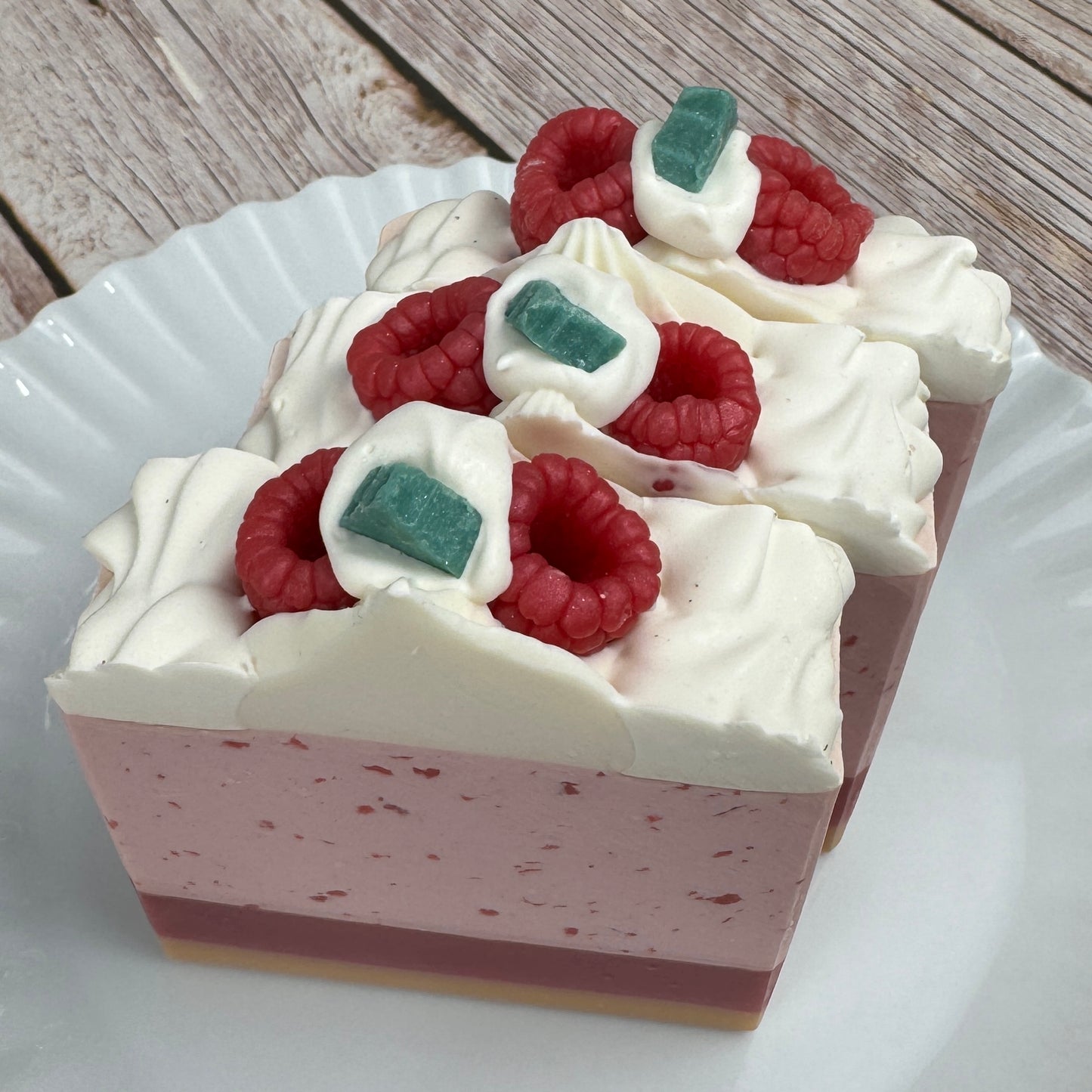 Savon MOUSSE AUX FRAMBOISES