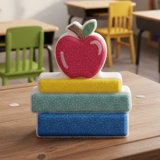 Bombe de bain POMME STUDIEUSE