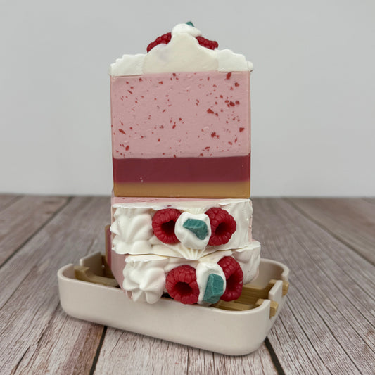 Savon MOUSSE AUX FRAMBOISES