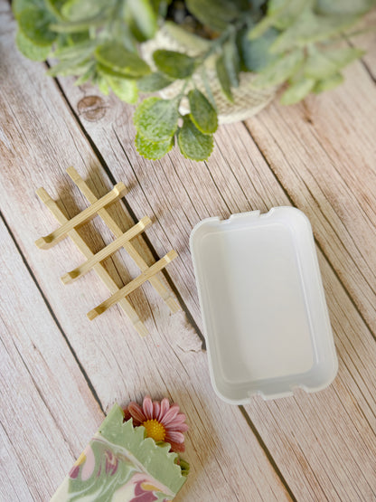 Porte-savon en bambou