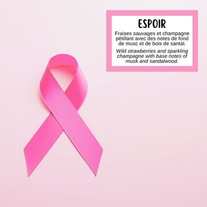 Savon ESPOIR - dons pour la Société canadienne du cancer