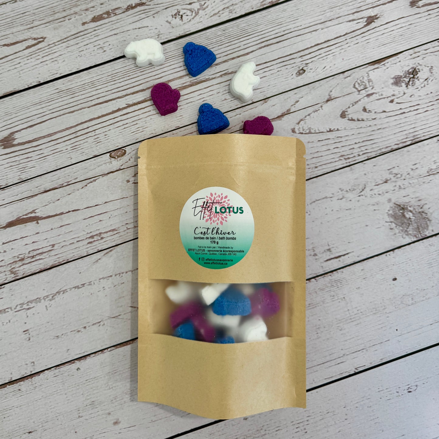 Bombes de bain MINI D’HIVER