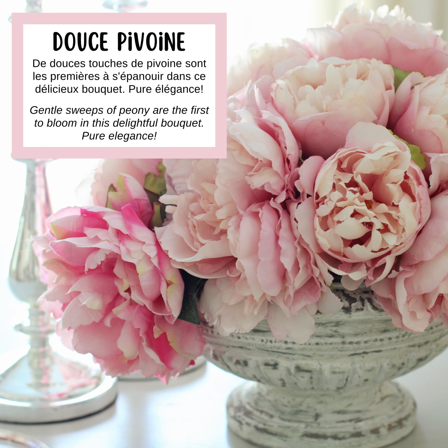 Savon DOUCE PIVOINE