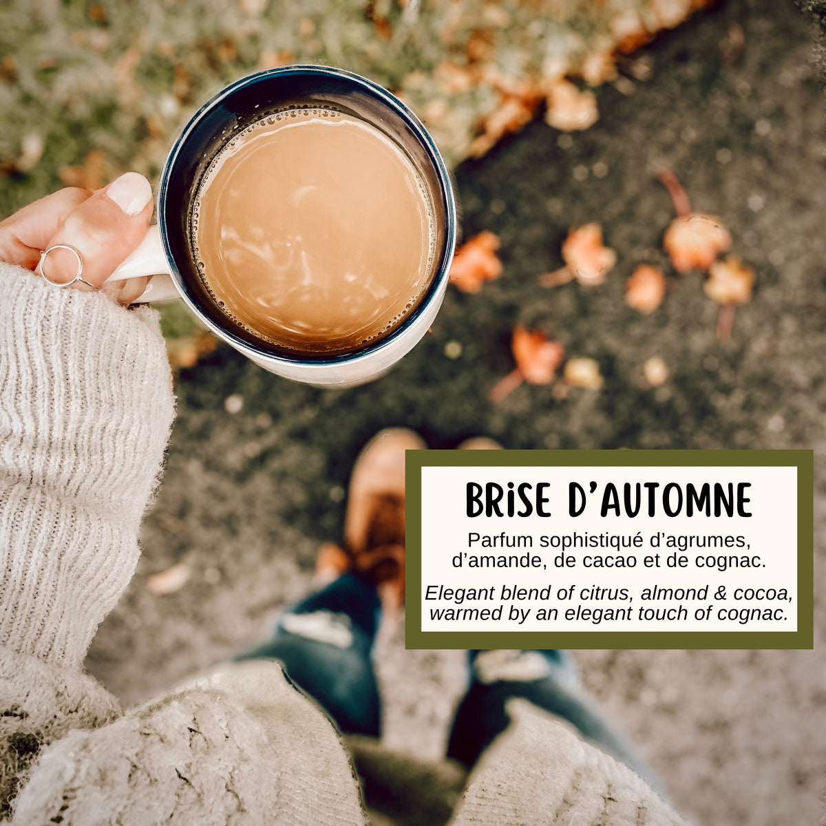 Description de la fragrance utilisée pour le savon brise d'automne