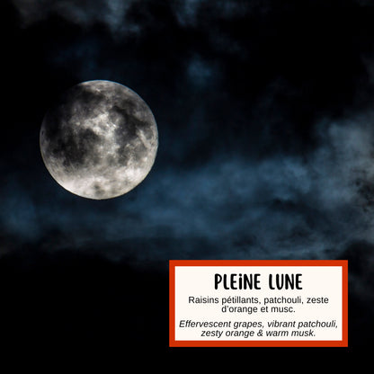 Description de la fragrance du savon pleine lune fait par Effet Lotus