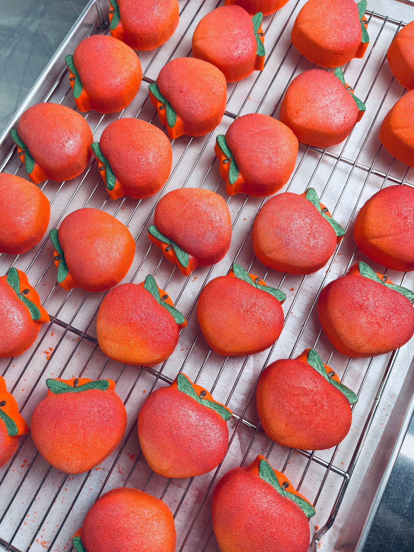 Bombe de bain PÊCHE SUCRÉE