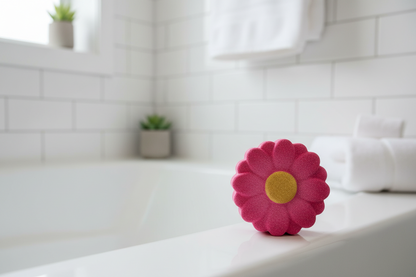 Bombe de bain MARGUERITE (plusieurs couleurs)